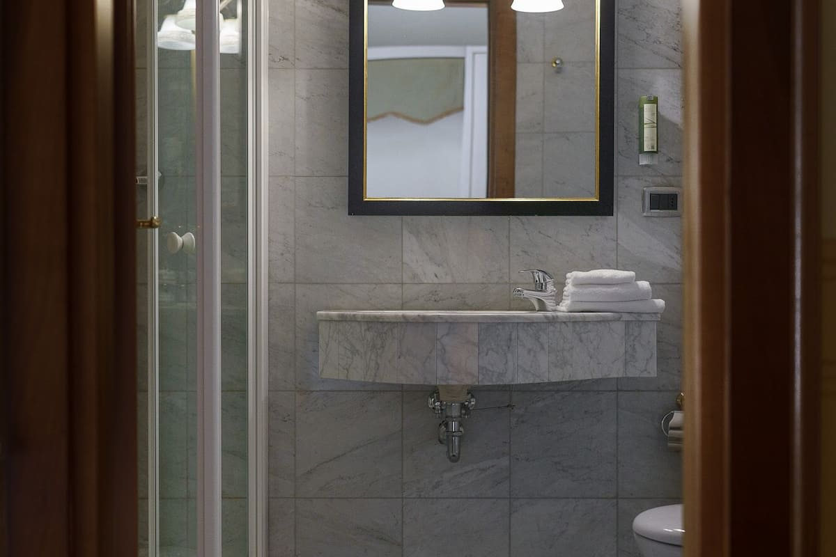 free toiletries, hair dryer, bathrobes, slippers