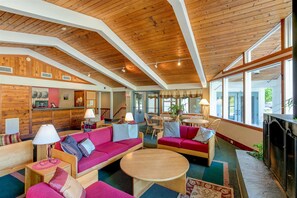 Sitteområde i lobbyen