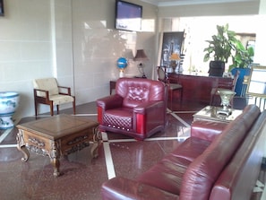 Lobby sitting area