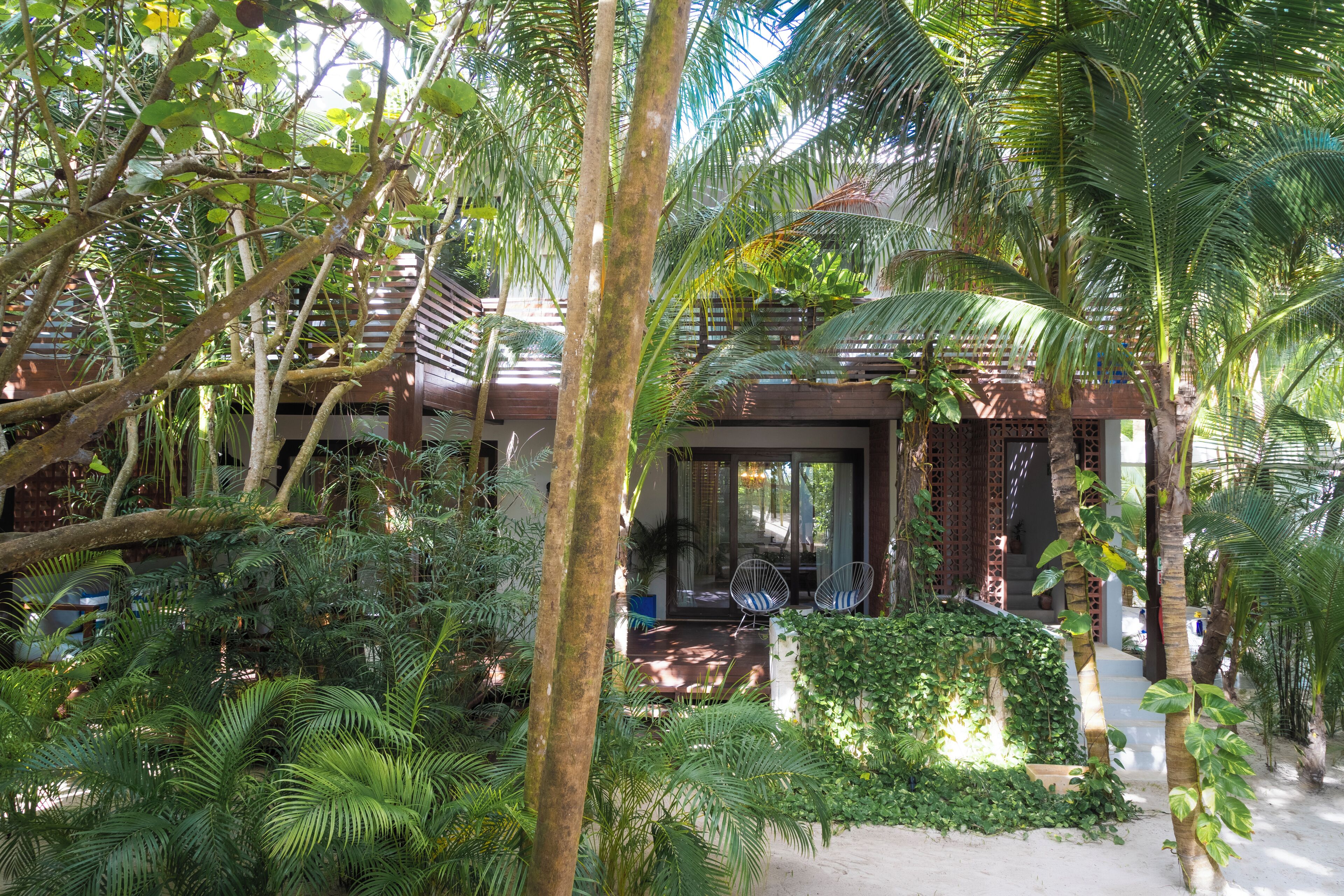 luxury suite, 1 king bed with sofa bed, ground floor | view from room