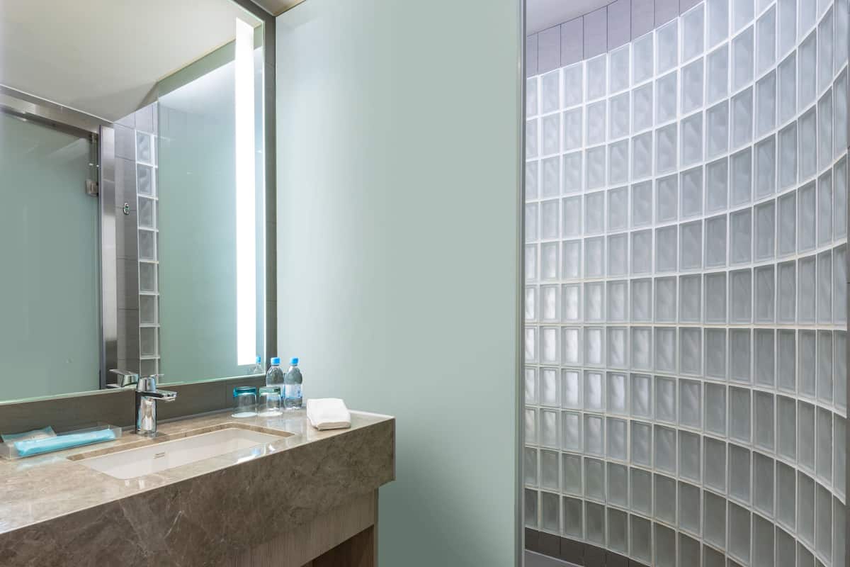Regadera, regadera con hidromasaje, amenidades de baño gratuitas