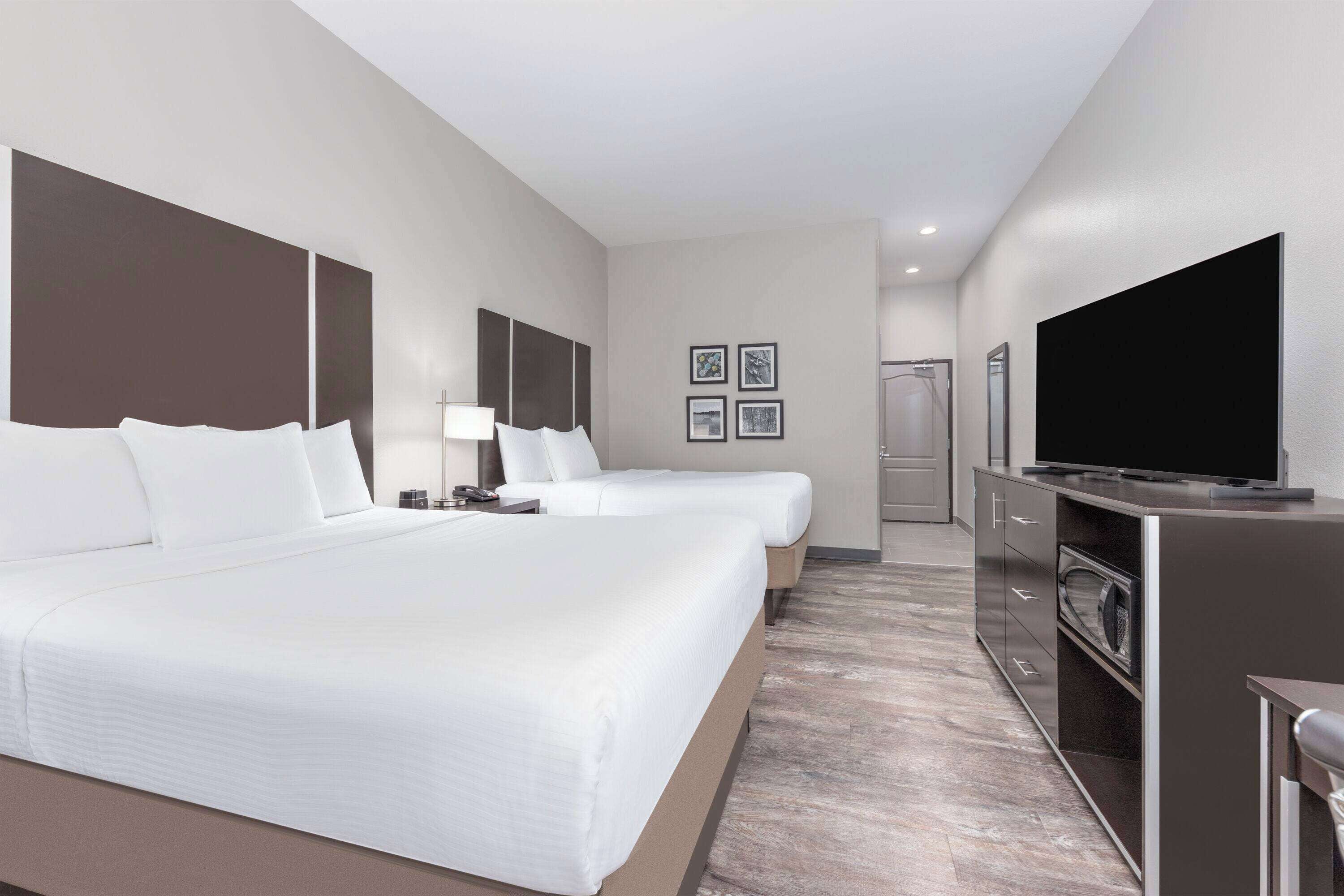 room, 2 queen beds, non smoking | premium bedding, desk, blackout curtains, soundproofing