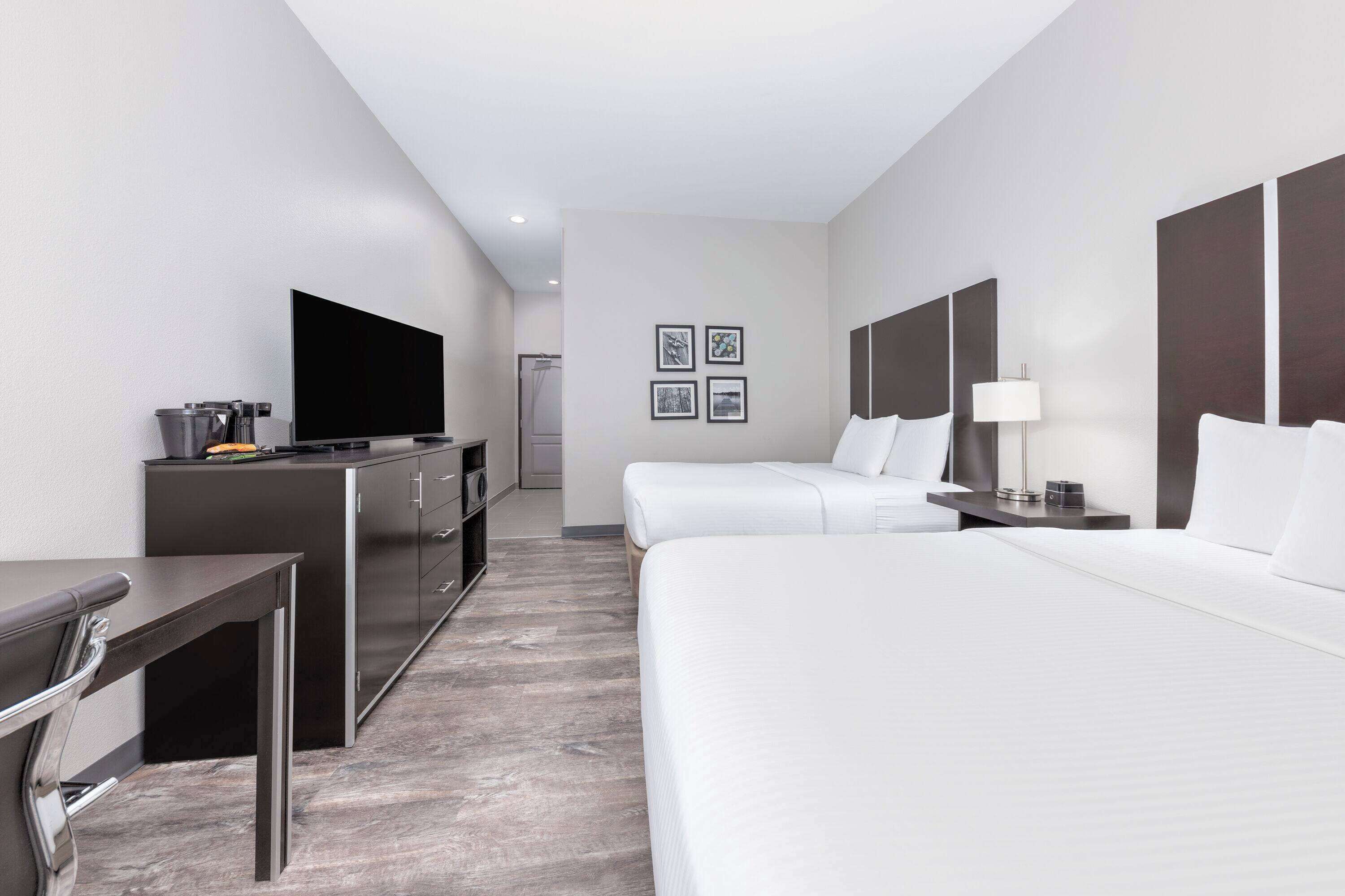 room, 2 queen beds, accessible, non smoking (hearing accessible) | premium bedding, desk, blackout curtains, soundproofing