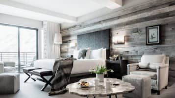 Suite | Seprai premium, selimut bulu angsa, bantalan ekstra lembut, dan brankas