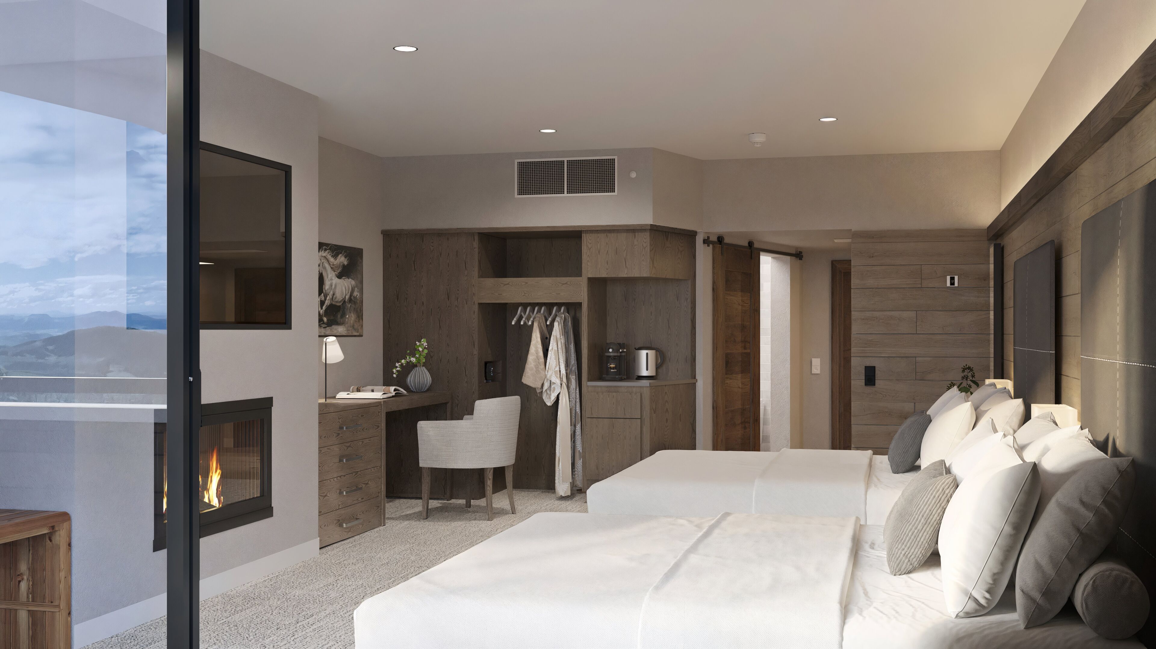 套房 | 高級寢具、羽絨被、舒適加層、客房內保險箱