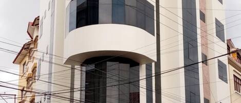 Fachada de la propiedad