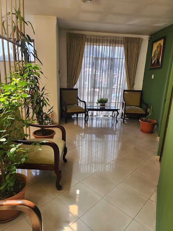 Hallway. Hostelling Bustillo