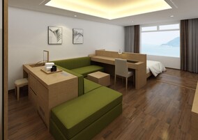 Deluxe Family Twin Room, Ocean View | 客房景观