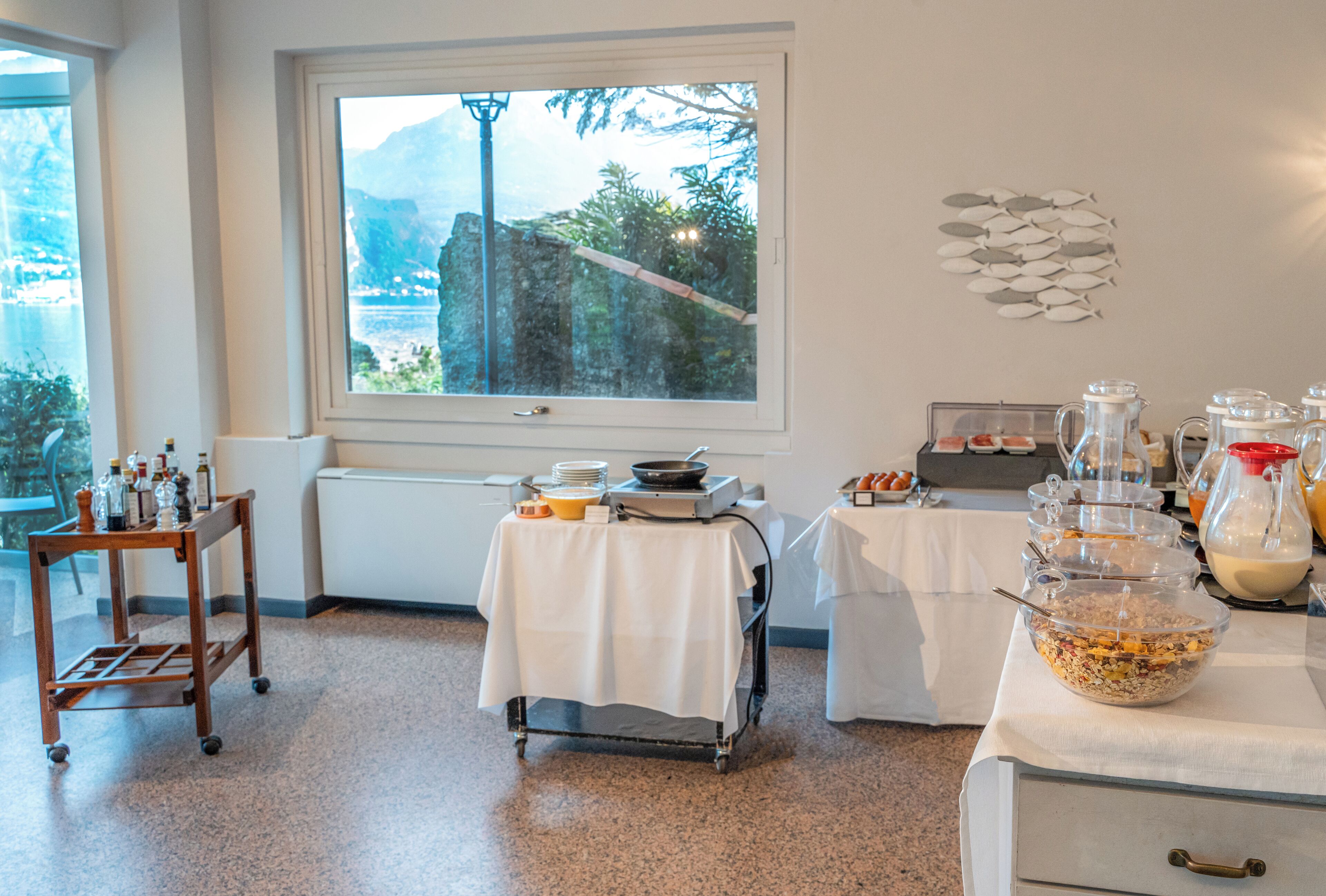 daily buffet breakfast (eur 15 per person)