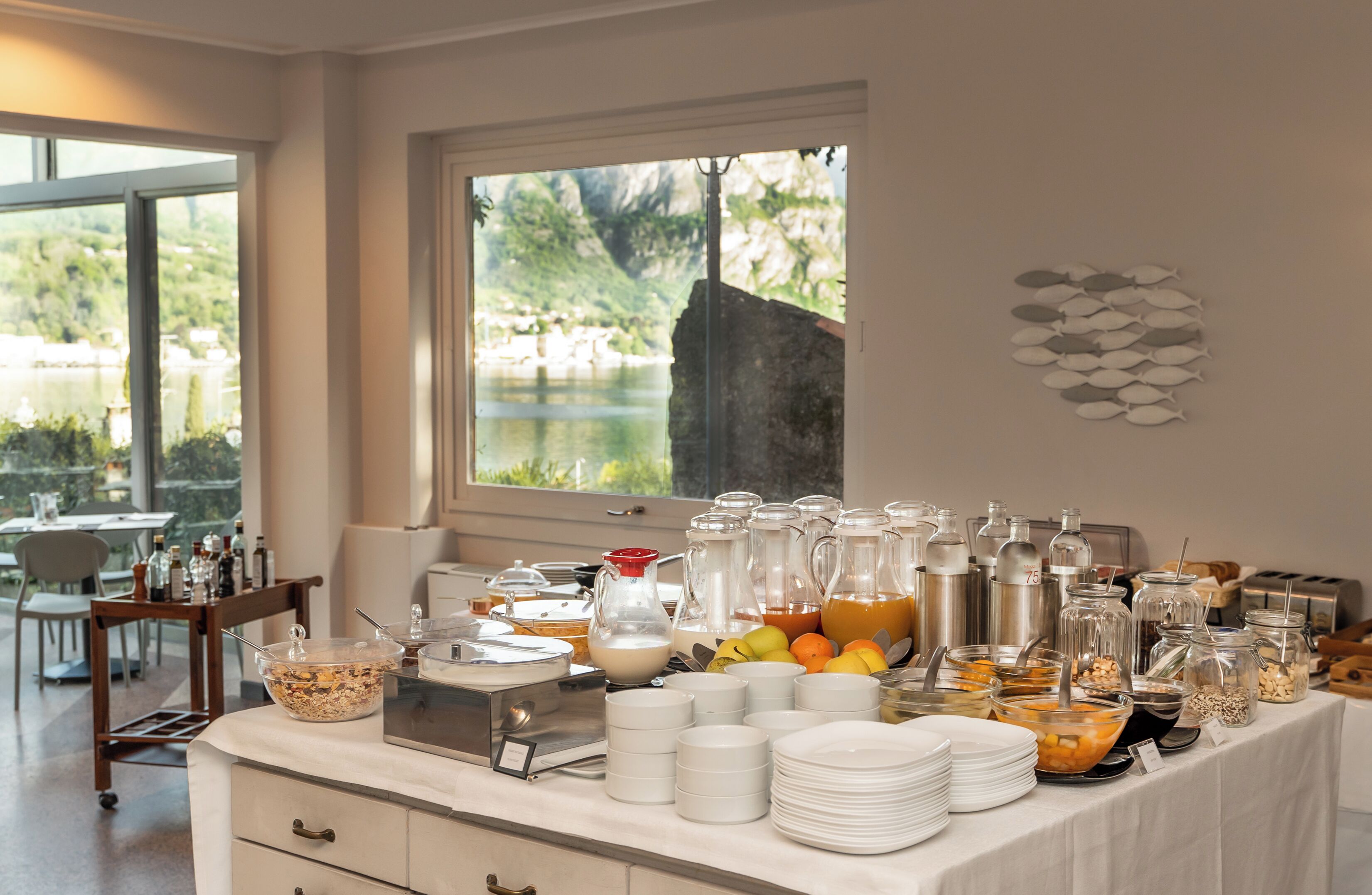 daily buffet breakfast (eur 15 per person)