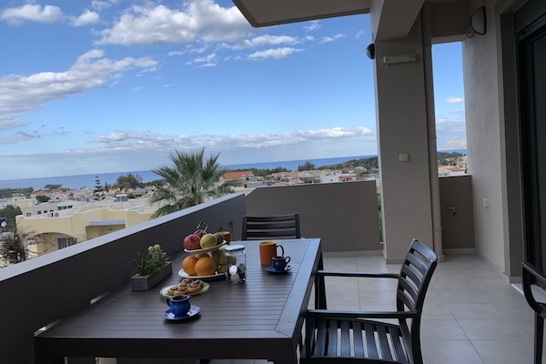 Deluxe-hus - 3 soveværelser - havudsigt - ved havet | Terrasse/gårdhave
