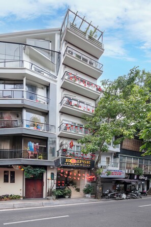 Facciata della struttura