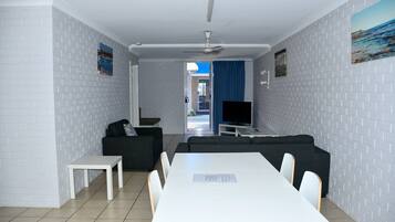 Two Bedroom Rear Unit | 1 bedroom, premium bedding, blackout curtains, iron/ironing board