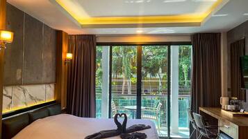 Minibar, in-room safe, blackout drapes, iron/ironing board