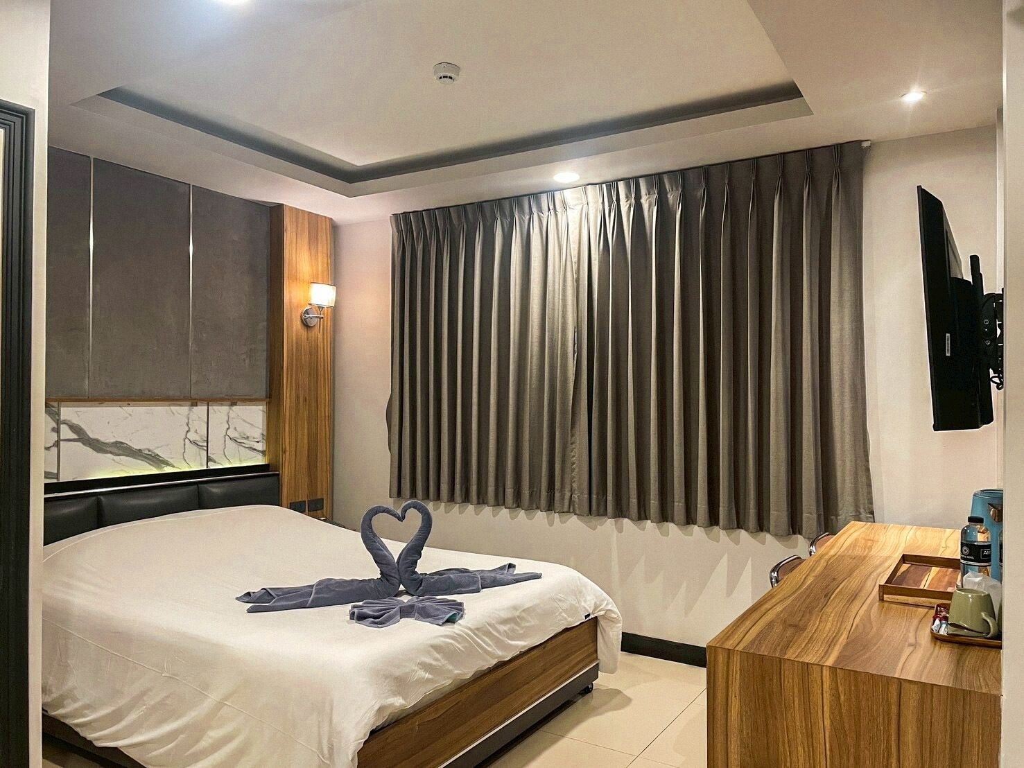 Minibar, in-room safe, blackout drapes, iron/ironing board