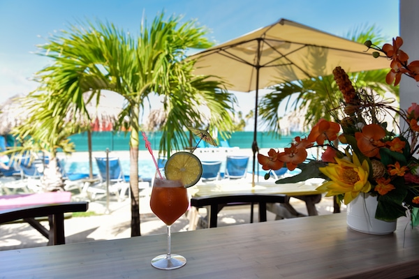 Poolside bar