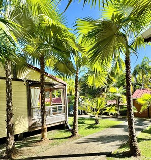 Familie cottage, 2 slaapkamers, terras, aan tuin (5 pax) | Uitzicht vanuit de kamer