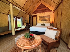 1 habitación y ropa de cama de alta calidad