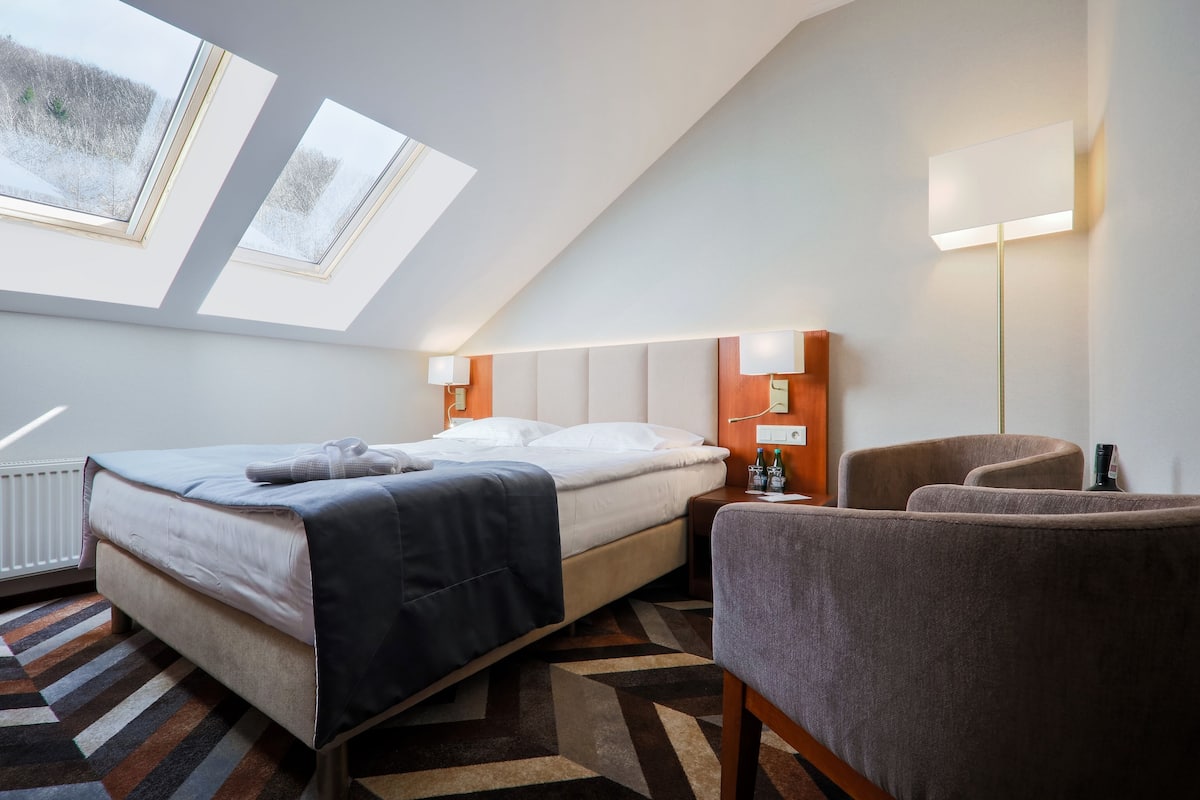 Standard-Doppelzimmer | 1 Schlafzimmer, Minibar, Zimmersafe, Schreibtisch