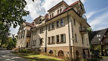 Voorkant van accommodatie