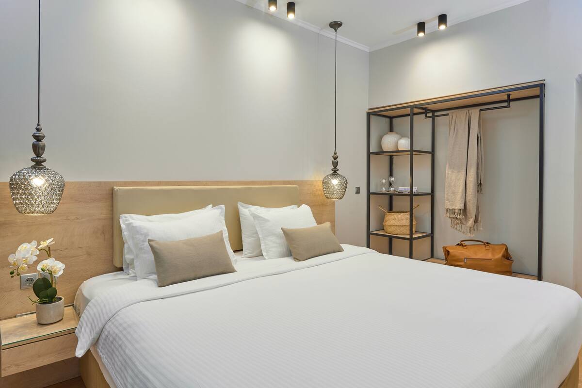 individually decorated, individually furnished, blackout curtains