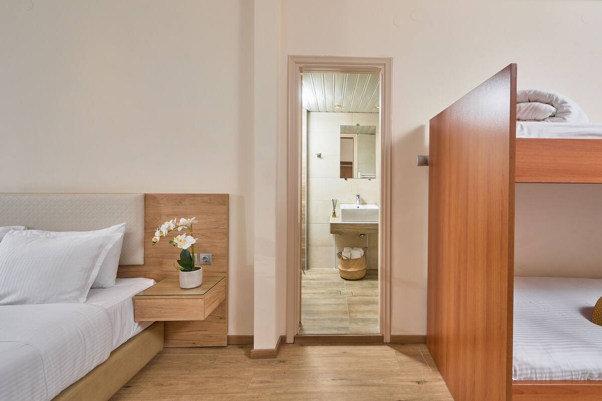 family quadruple room | individually decorated, individually furnished, blackout curtains