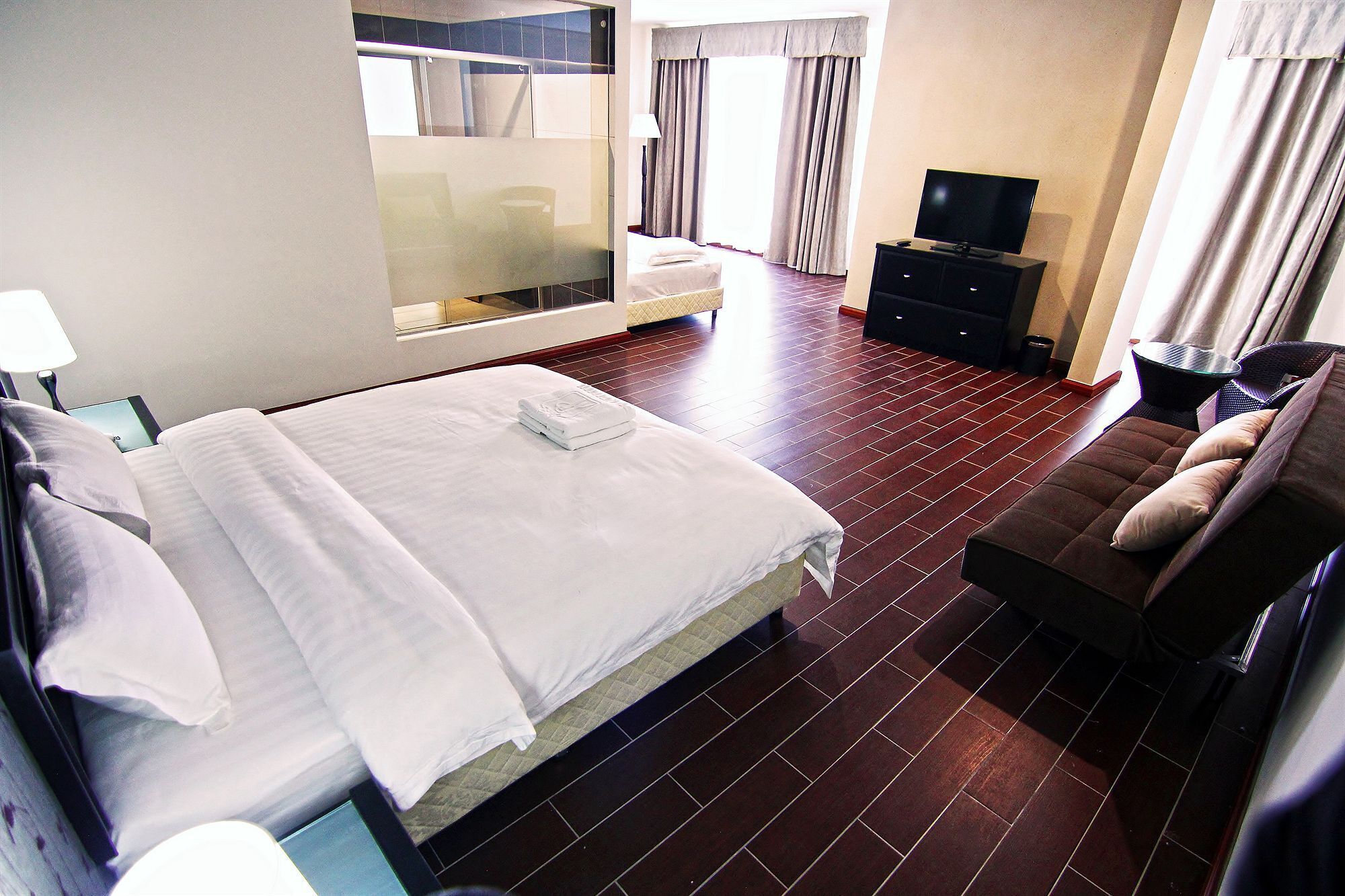 In-room safe, cribs (surcharge), rollaway beds (surcharge), WiFi (free)
