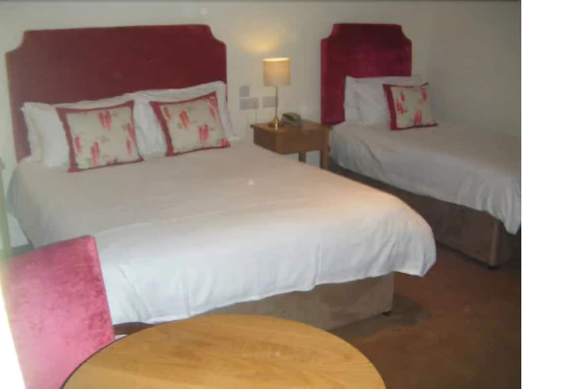 Iron/ironing board, free WiFi, bed sheets