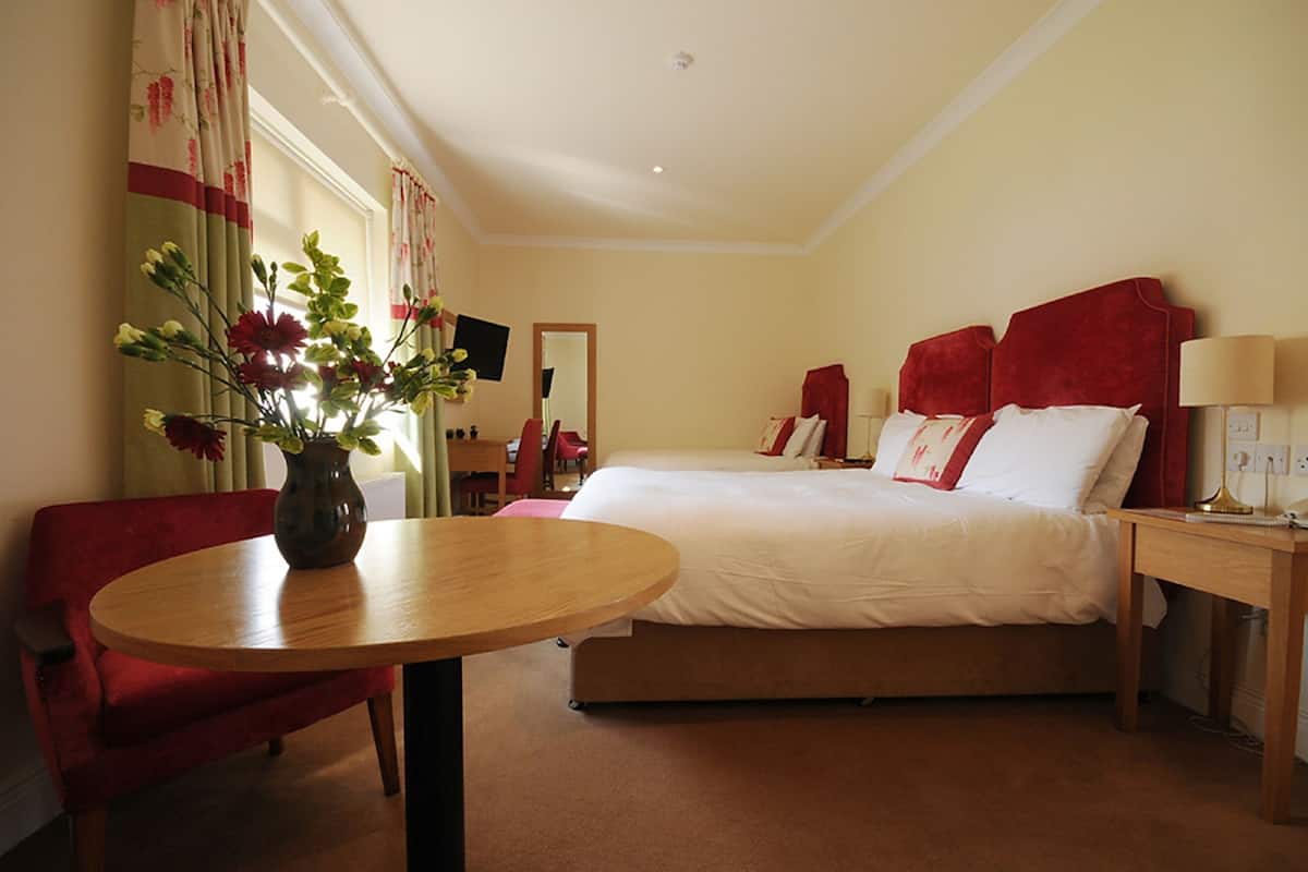 iron/ironing board, free wifi, bed sheets