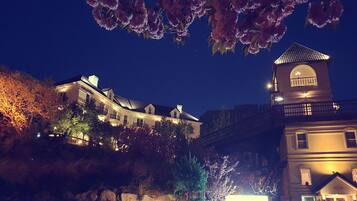 Front of property - evening/night