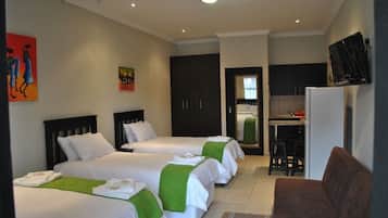 Familienzimmer (Deluxe) | 1 Schlafzimmer, Bettwäsche aus ägyptischer Baumwolle