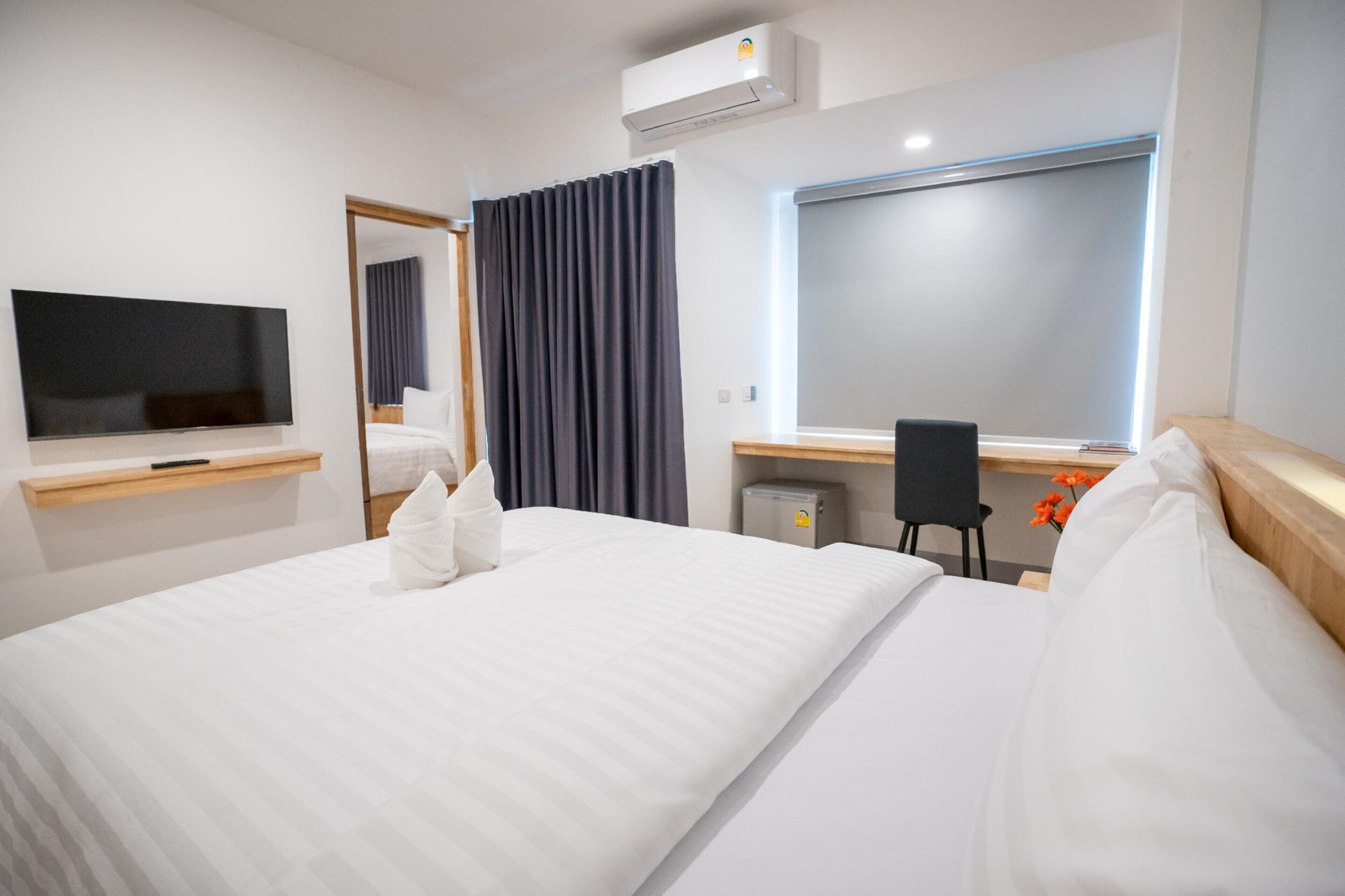 Ropa de cama de alta calidad, minibar, escritorio y insonorización 