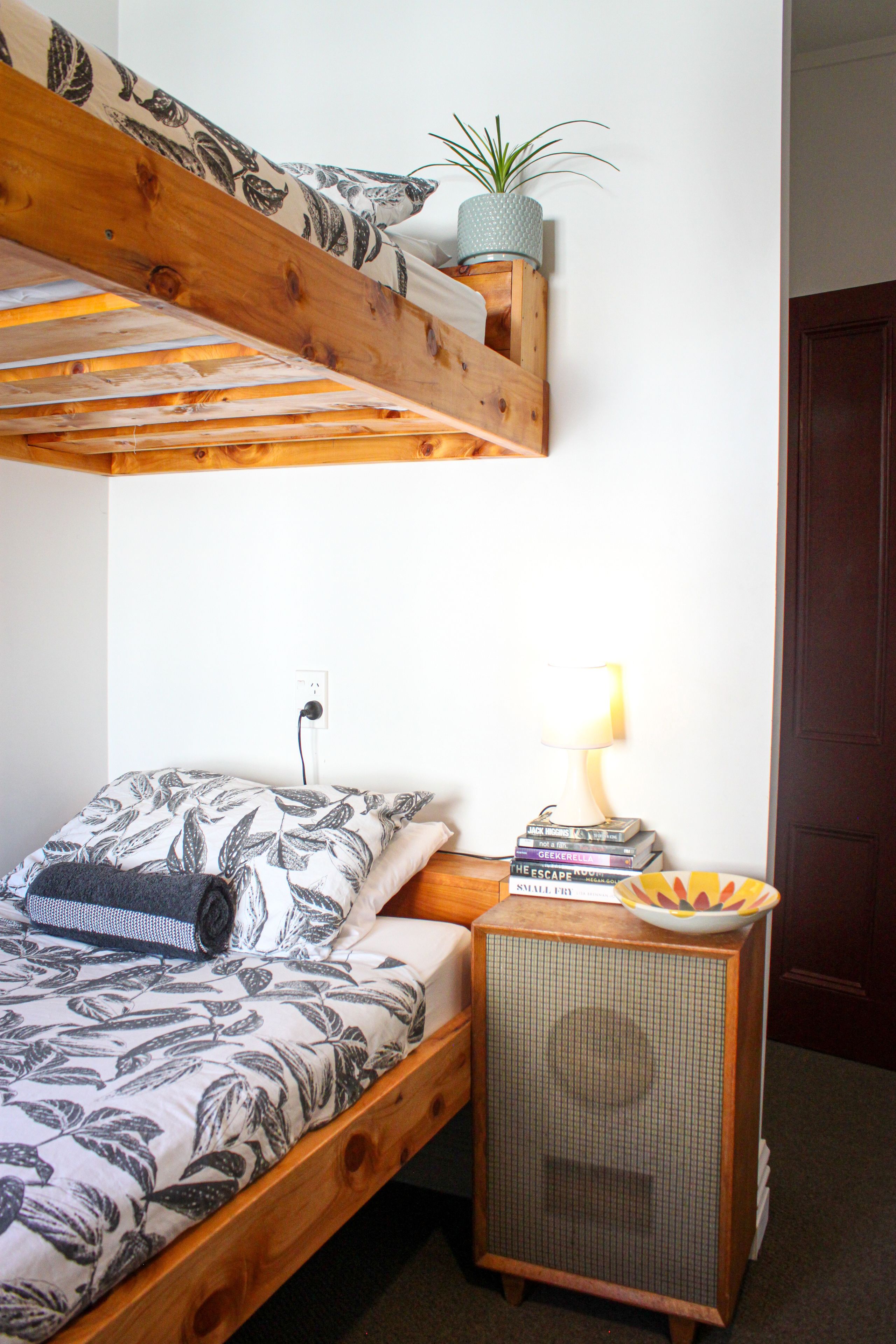 Quarto duplo, banheiro compartilhado (Bunks)