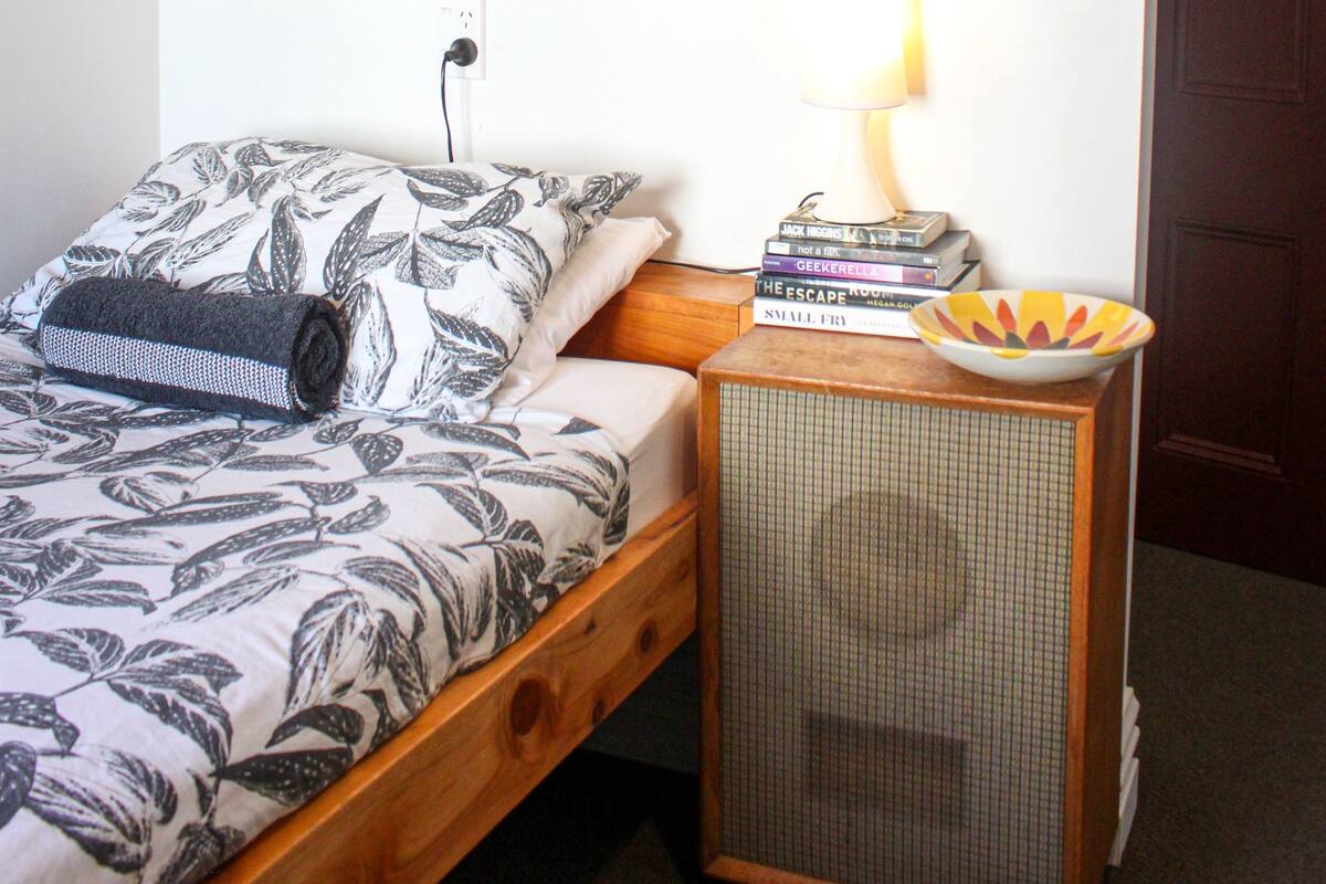 Twin kamer, gemeenschappelijke badkamer (Bunks)
