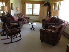 Sala de estar en el lobby