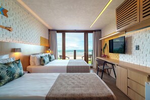 Deluxe Seafront | 1 多间卧室、客房内保险箱、特色装修、遮光窗帘