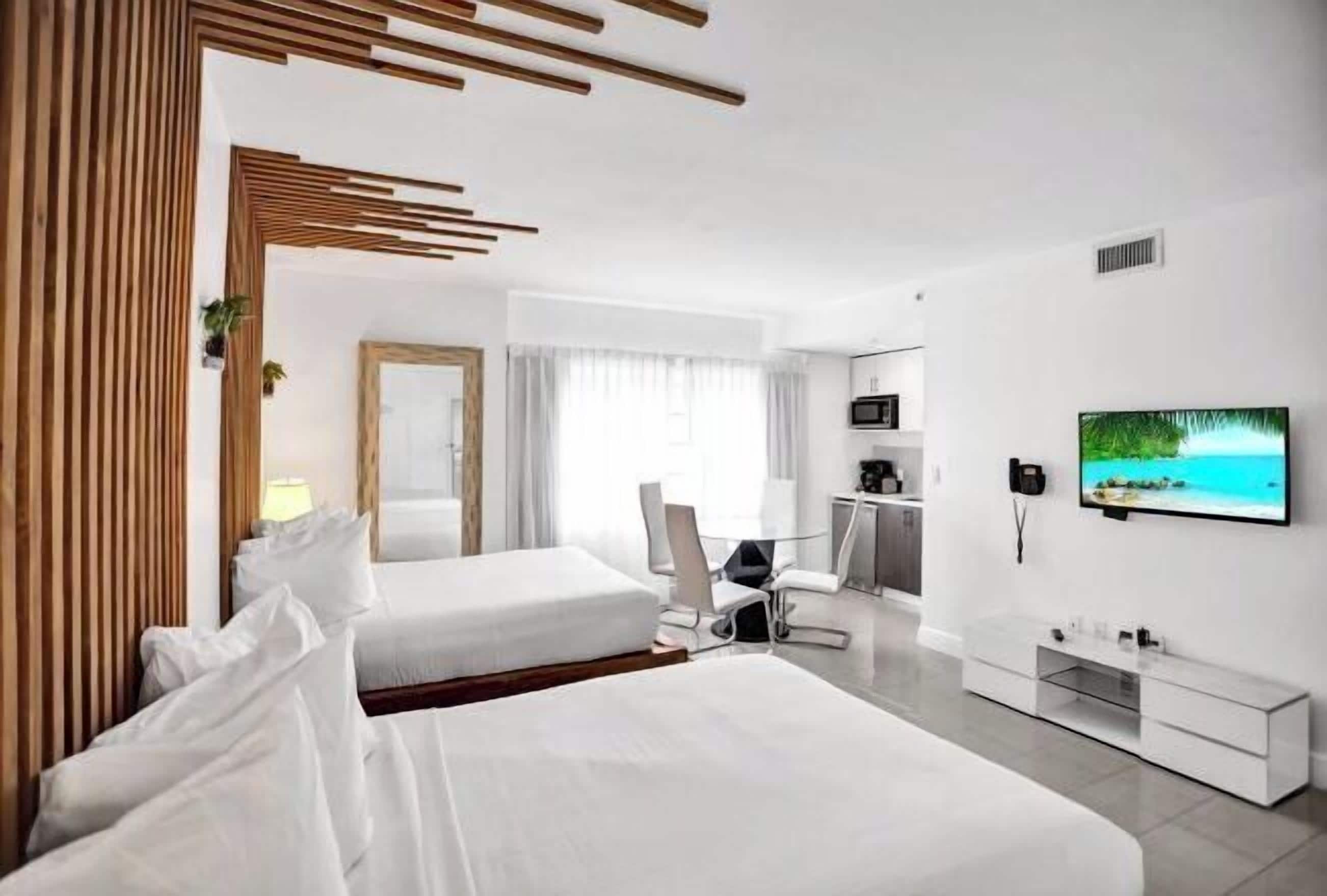 Down comforters, in-room safe, soundproofing, iron/ironing board