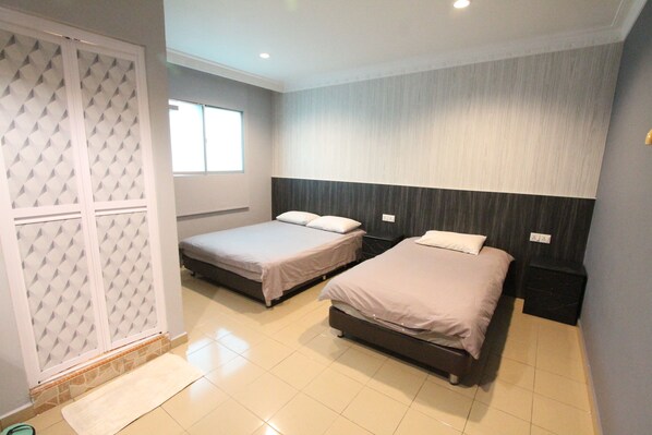 高級客房 (Family 3 Pax (Hotel)) | 埃及棉床單、高級寢具、羽絨被、記憶棉床墊