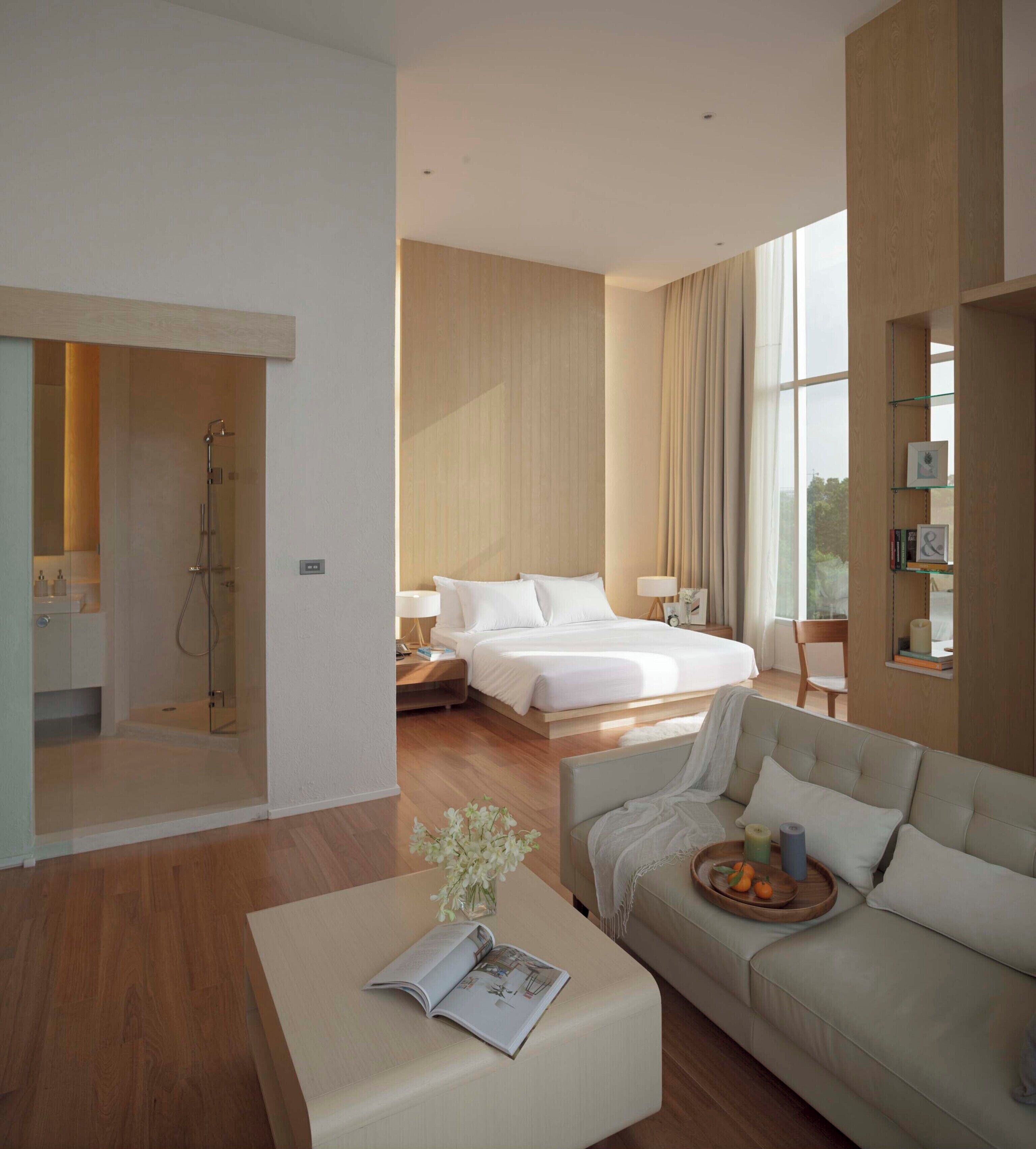 Penthouse, 2 kamar tidur, pemandangan laut (Suite) | Brankas, meja kerja, tirai kedap cahaya, dan Wi-Fi gratis