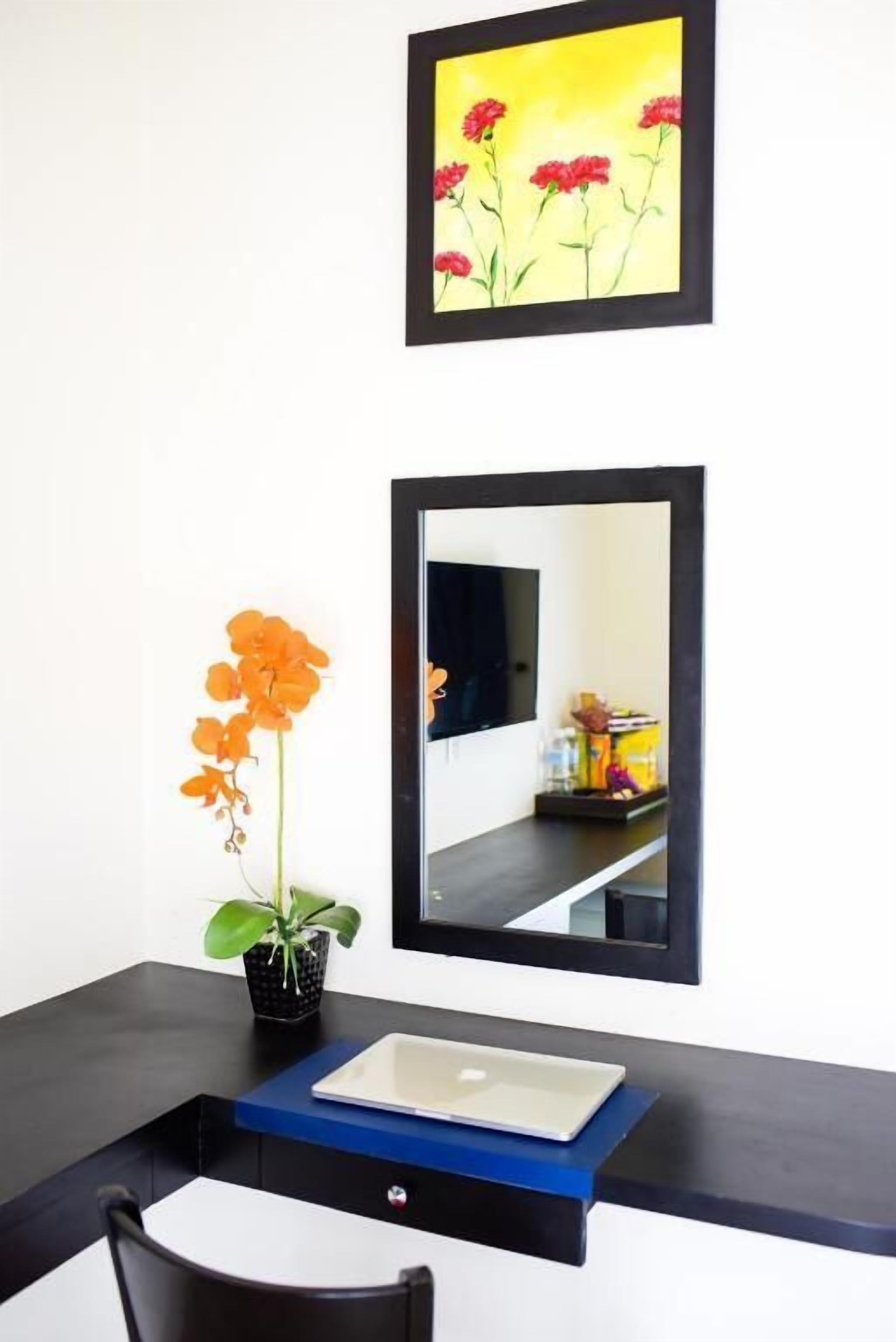 minibar, individually furnished, desk, laptop workspace