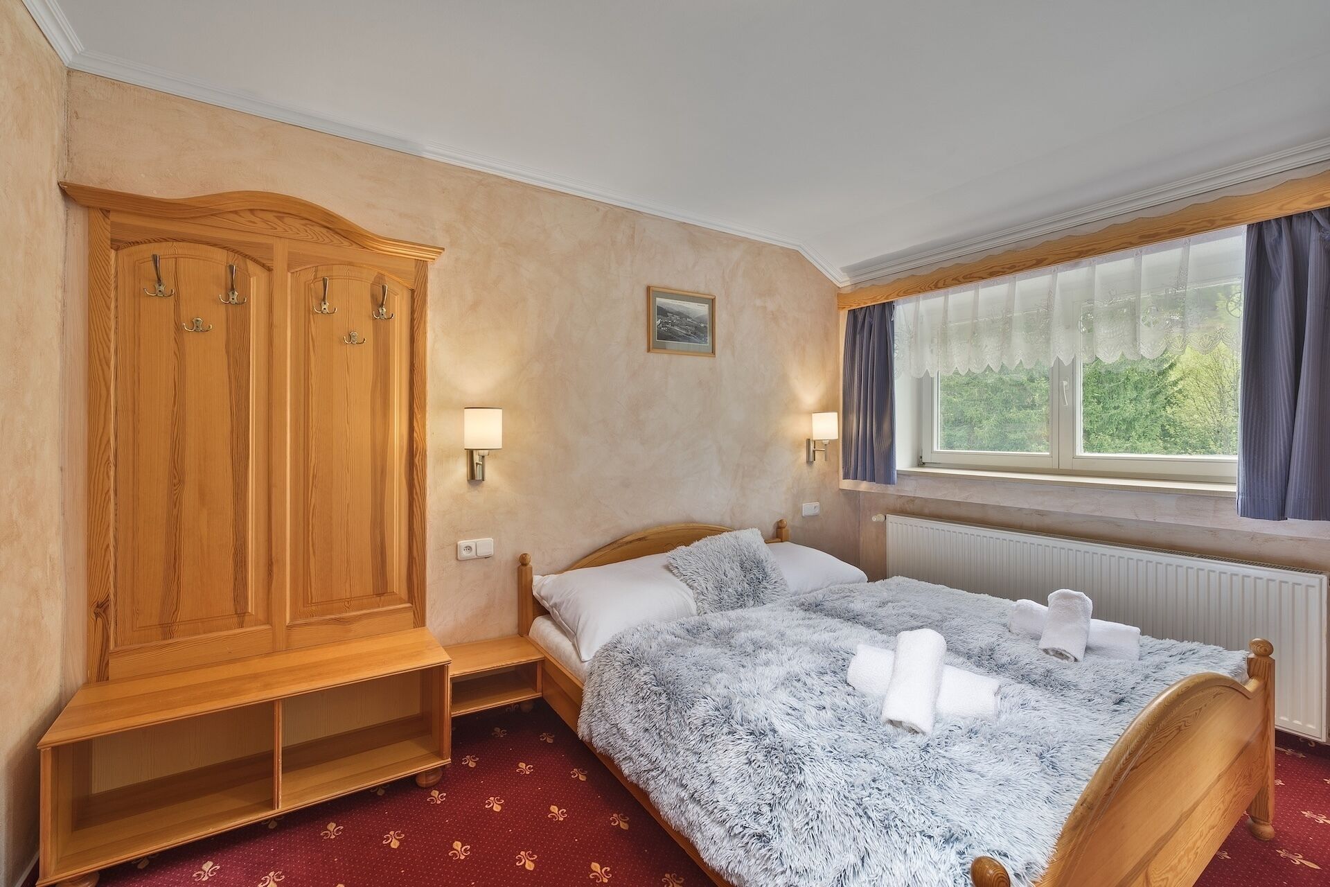 Premium bedding, free WiFi, bed sheets