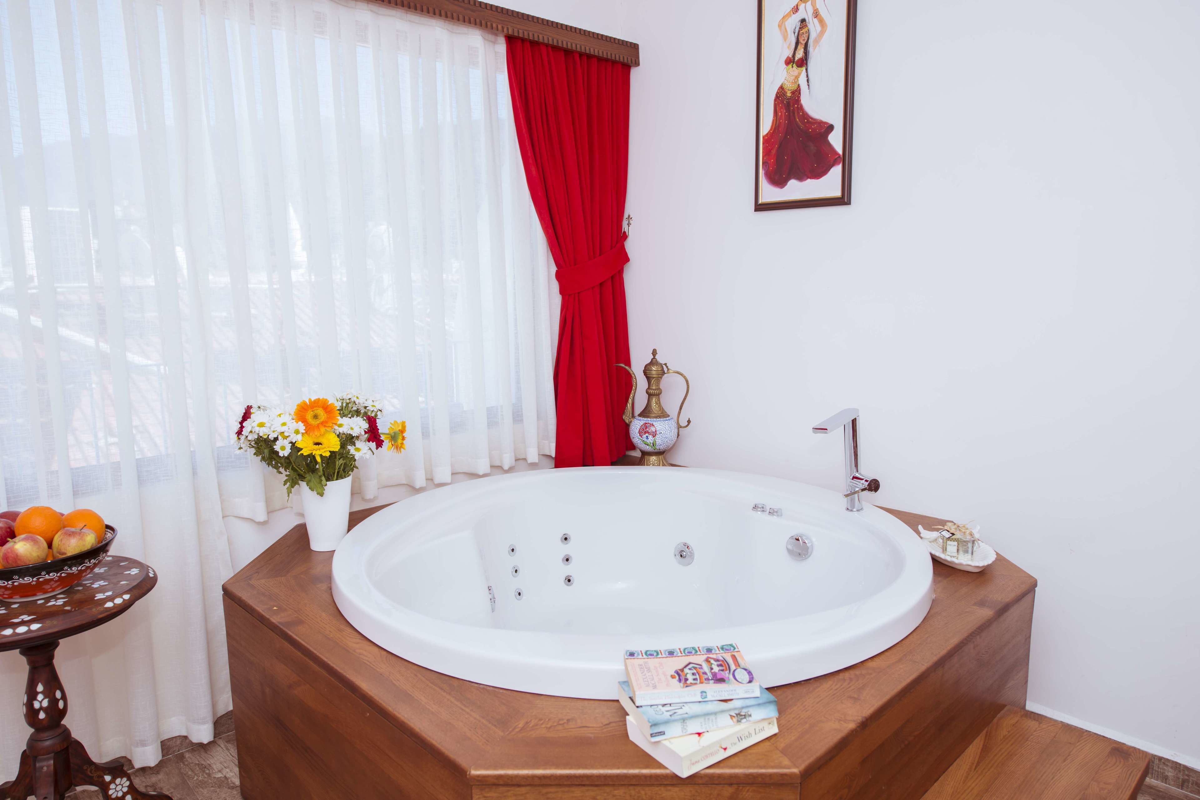 deluxe room with spa  bath | private spa tub