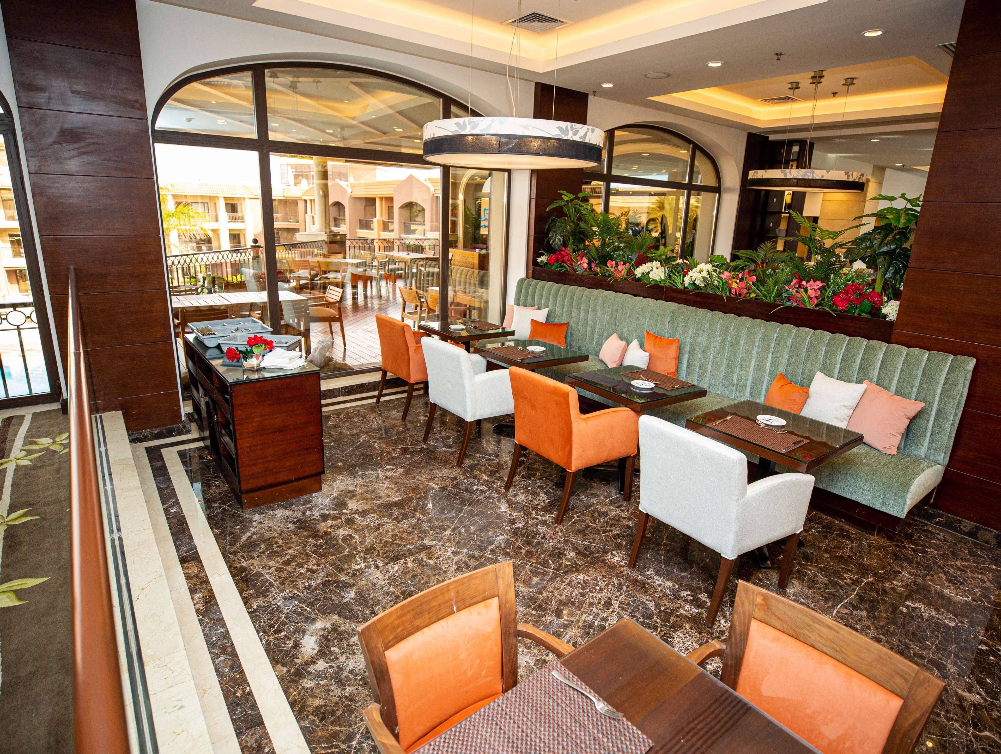 2 restaurants, breakfast, lunch, dinner served; middle eastern cuisine