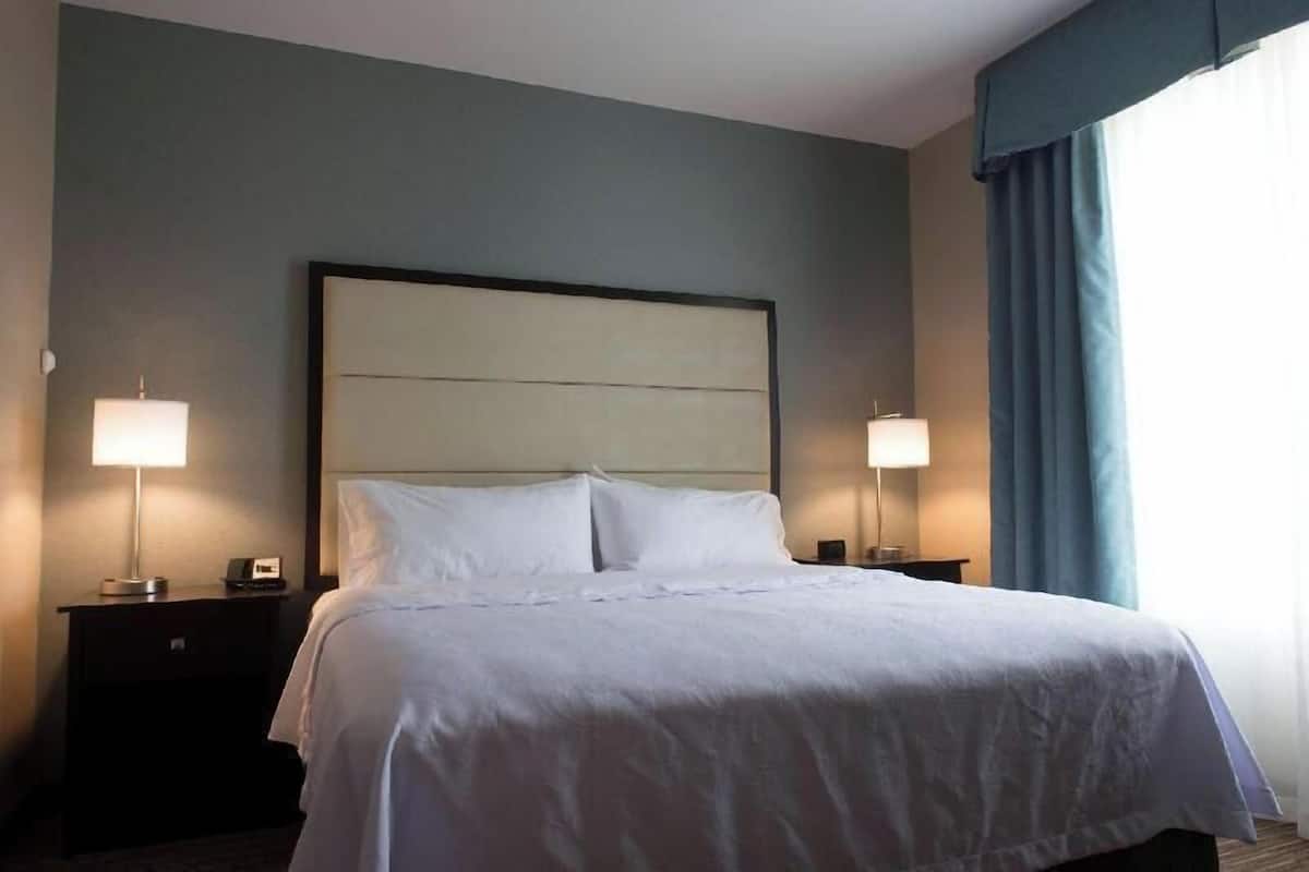 Hypo-allergenic bedding, desk, rollaway beds, free WiFi