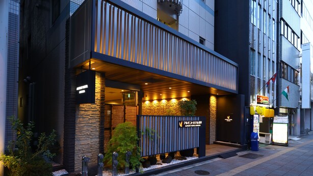 숙박 시설 입구