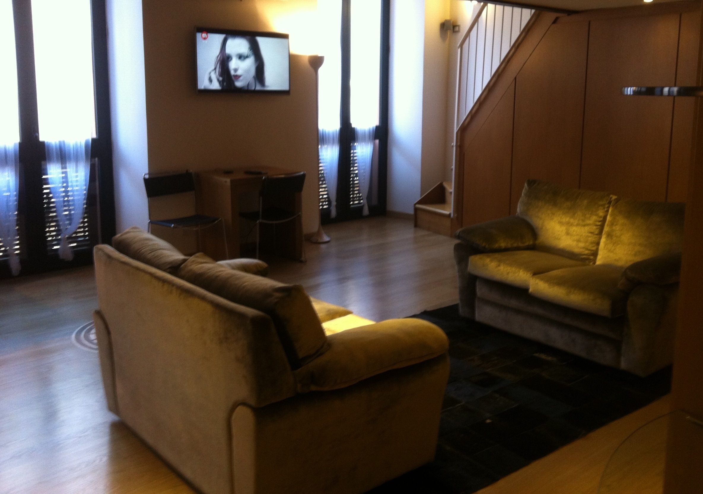 Loft, Balcony, City View (Via Crispi 13) | Living area