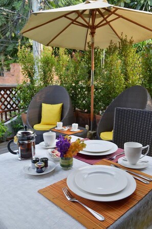 Coin petit déjeuner