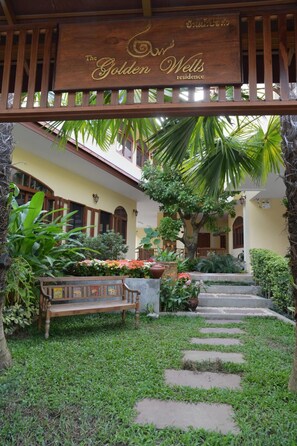 Overnattingsstedets uteområder