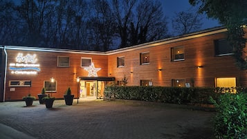 Front of property - evening/night