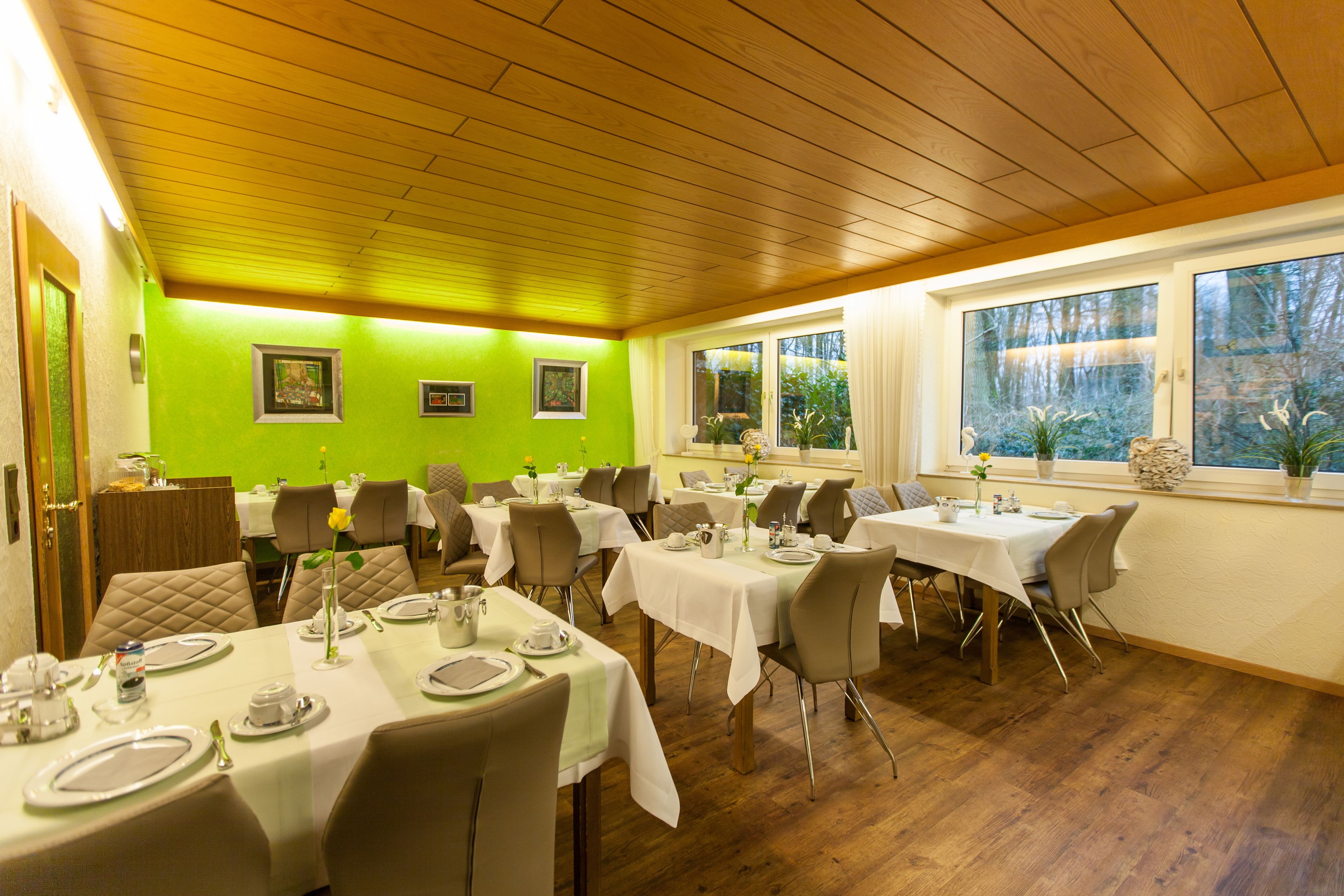 daily buffet breakfast (eur 9 per person)
